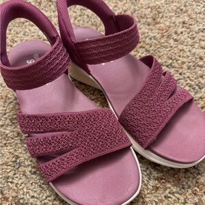 Skechers Women's Sandals in Rich Berry